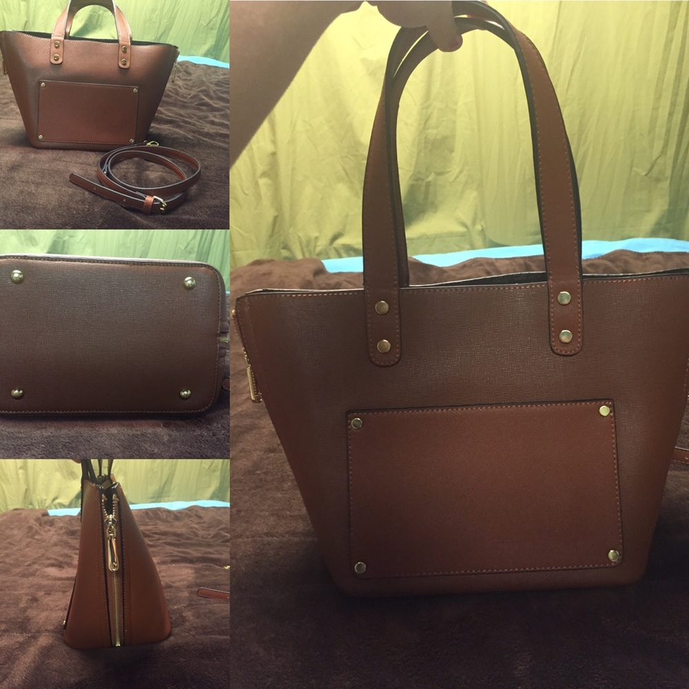 ❌SOLD❌ Like new charming Charlie’s brown handbag